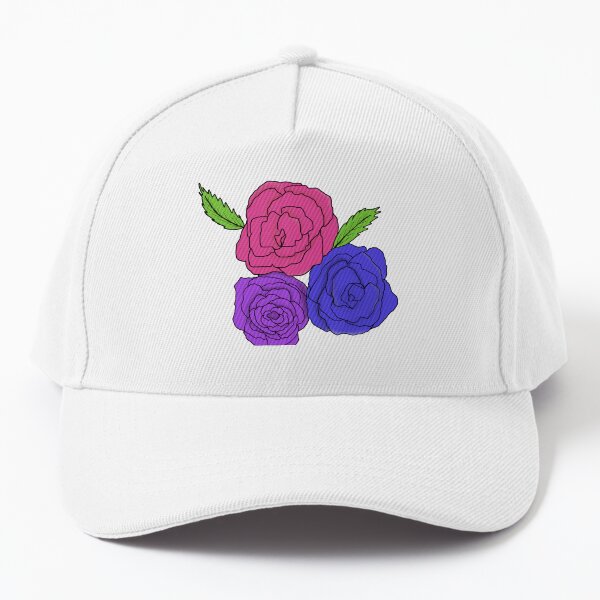 Aperçu de l'œuvre Roses drapeau Bi créée et vendue par ArboArtShop.