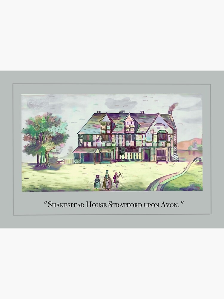 "Shakespear House Stratford upon Avon" Poster for Sale by feedtheducks