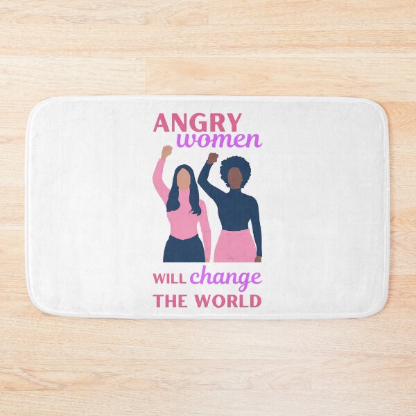Item preview, ANGRY WOMEN WILL CHANGE THE WORLD designed and sold by appareltolove.
