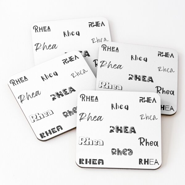 Item preview, Rhea   stickers in 10 different fonts designed and sold by Aileen Griffin.