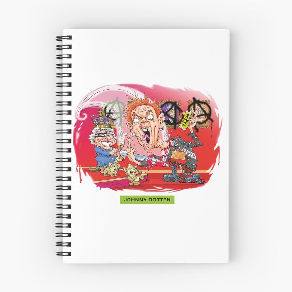 Item preview, Johnny Rotten - An illustration by Paul Cemmick designed and sold by TIGERDAVER.