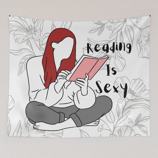 Item preview, Reading is sexy- Attractive Book Lover  designed and sold by Anxatzi.