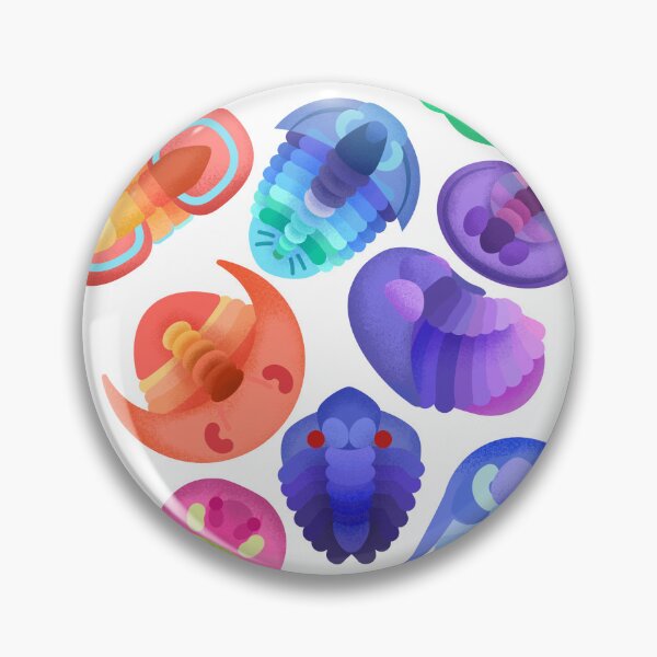 Item preview, Cute Colorful Trilobites designed and sold by TheFlyingSeabug.