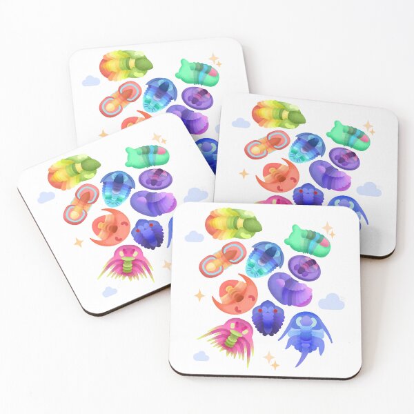 Item preview, Cute Colorful Trilobites designed and sold by TheFlyingSeabug.