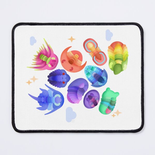 Item preview, Cute Colorful Trilobites designed and sold by TheFlyingSeabug.