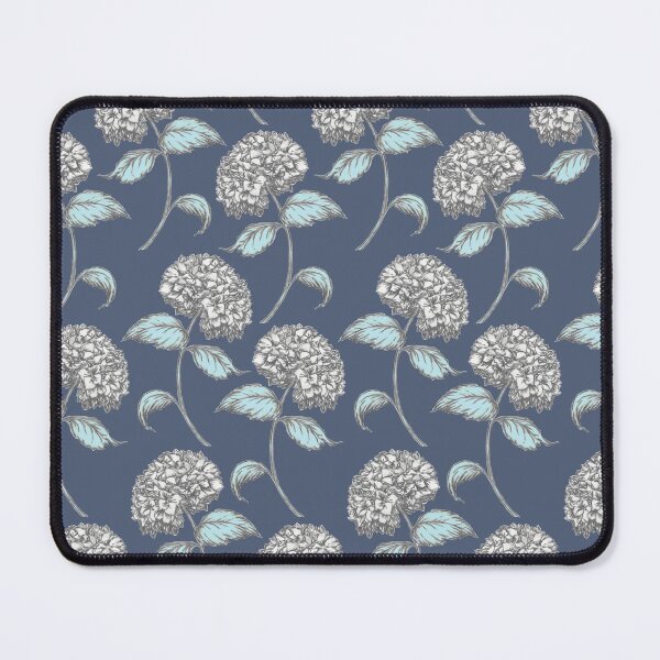 Item preview, Hydrangea Vintage Floral Pattern in Blue designed and sold by jeff-jones.