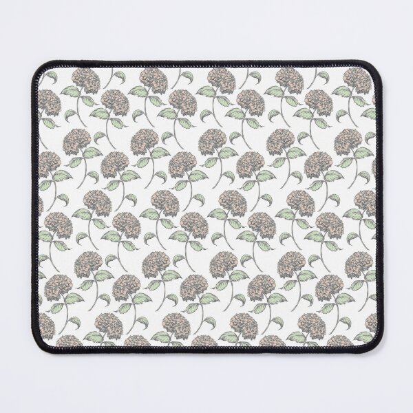 Item preview, Hydrangea Vintage Floral Pattern Green Pink designed and sold by jeff-jones.