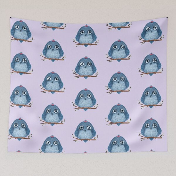 Item preview, Cute blue bird designed and sold by Fundartcreative.