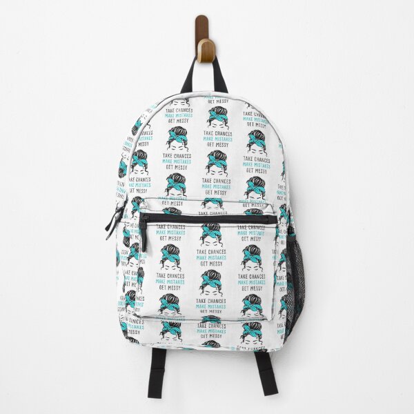 Item preview, TAKE CHANCES MAKE MISTAKES GET MESSY, MESSY BUN DESIGN designed and sold by appareltolove.