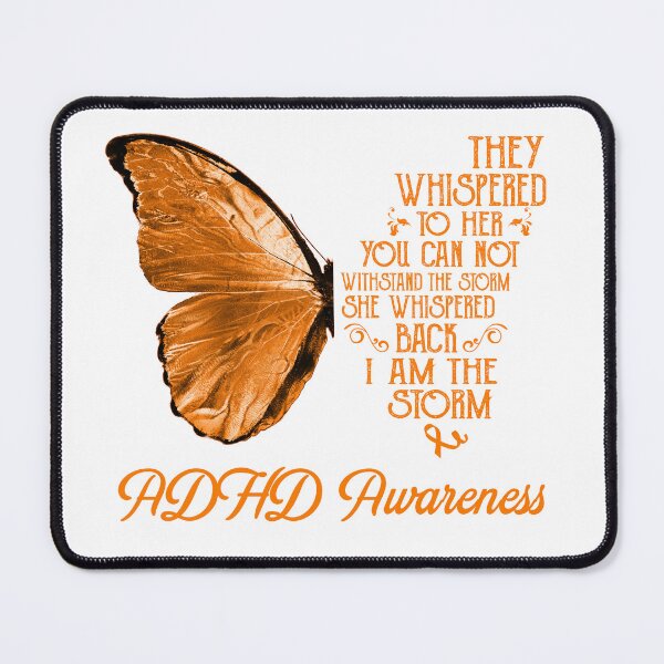 Item preview, Butterfly I Am The Storm ADHD Awareness designed and sold by whlrcheryl.