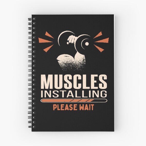 Item preview, Installing muscles please wait Weightlifter Art designed and sold by MrEddie10.
