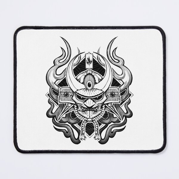 Item preview, Samurai Oni Mask Demon designed and sold by Sikee.