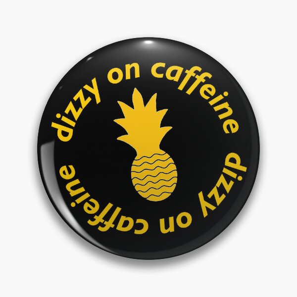 Item preview, Dizzy on Caffeine (black) designed and sold by NoirPineapple.