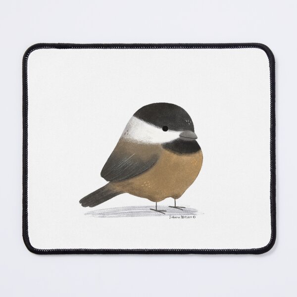 Item preview, Black Capped Chickadee Bird 2 designed and sold by julianamotzko.