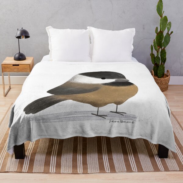Item preview, Black Capped Chickadee Bird 2 designed and sold by julianamotzko.