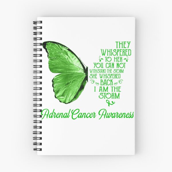 Item preview, Butterfly I Am The Storm Adrenal Cancer Awareness designed and sold by whlrcheryl.