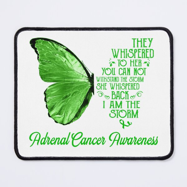 Item preview, Butterfly I Am The Storm Adrenal Cancer Awareness designed and sold by whlrcheryl.