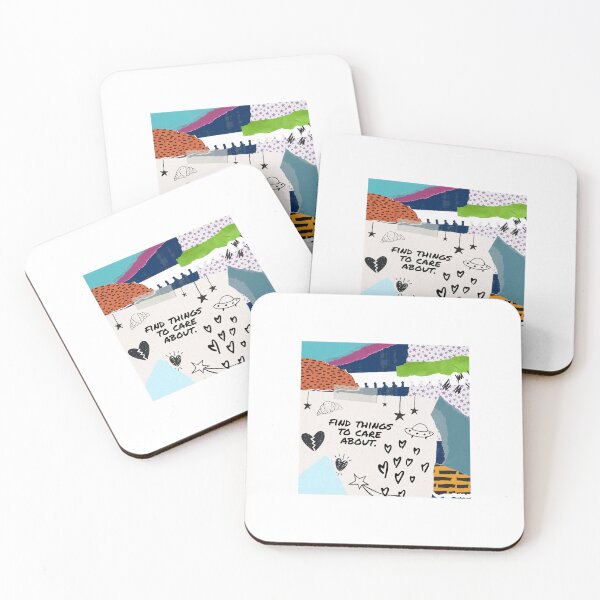 Item preview, Find Things to Care About. designed and sold by FullOfGrace Design Co..