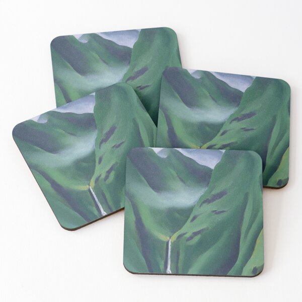 Item preview, Landscape abstract of georgia O'keeffe painting art classic poster  designed and sold by Golido.