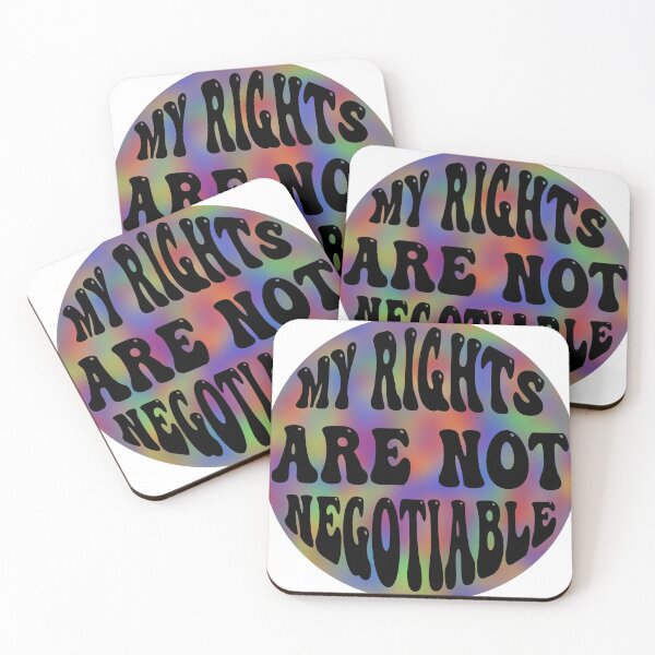 Item preview, My Rights are NOT Negotiable  designed and sold by creviston13.