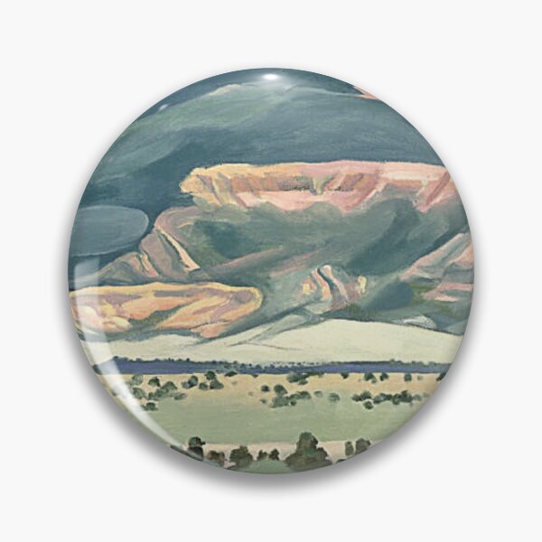 Item preview, Pedernal art painting of georgia O'keeffe art classic draw designed and sold by Golido.