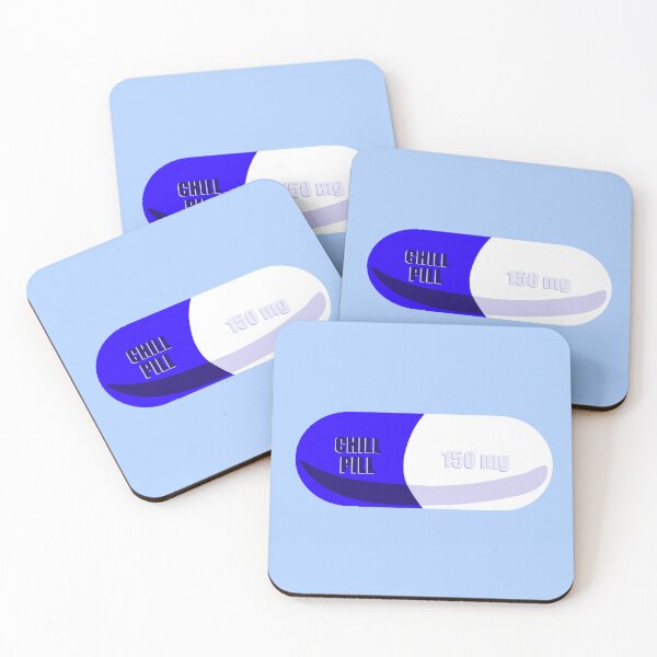 Item preview, Blue Chill Pill designed and sold by mollsdesignss.