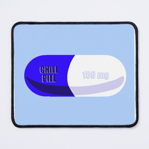 Item preview, Blue Chill Pill designed and sold by mollsdesignss.