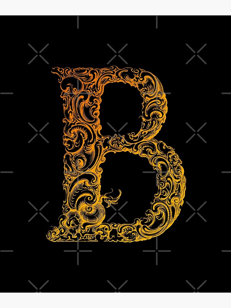 "Letter B Graffiti Art Board Print" Poster For Sale By Ussef12 | Redbubble