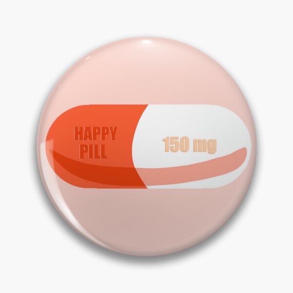 Item preview, Orange Happy Pill designed and sold by mollsdesignss.