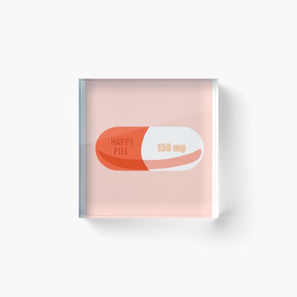 Item preview, Orange Happy Pill designed and sold by mollsdesignss.