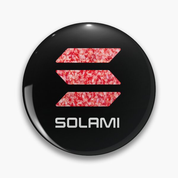 Item preview, Solami Solana Solano Web3 Cryptocurrency Logo Parody designed and sold by pixelbayco.