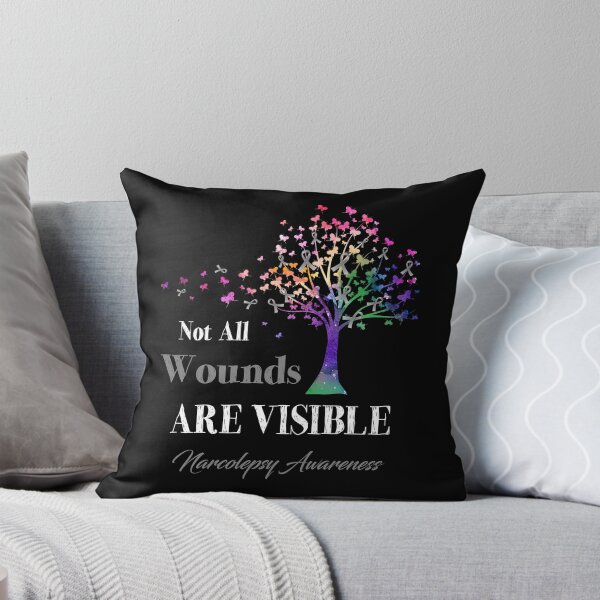 Item preview, Not All Wounds Are Visible Narcolepsy Awareness designed and sold by Hatjar.
