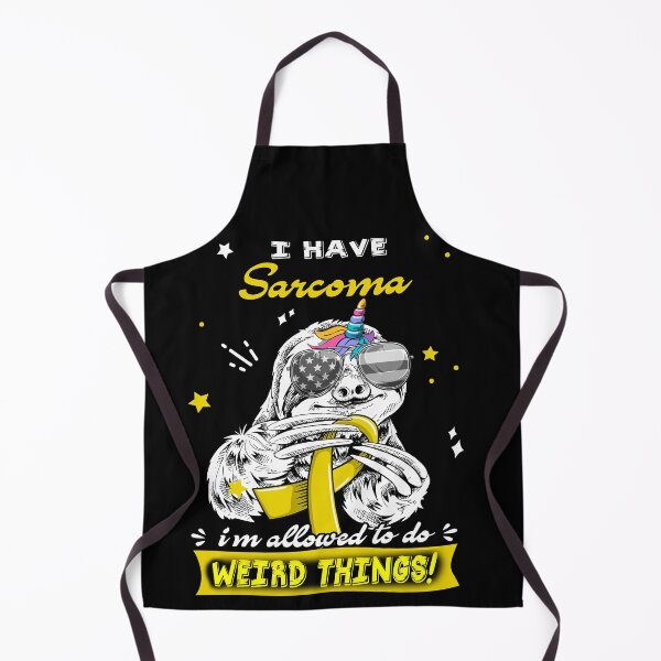Item preview, Funny Sloth I Have Sarcoma I'm Allowed To Do Weird Things designed and sold by Kohend.