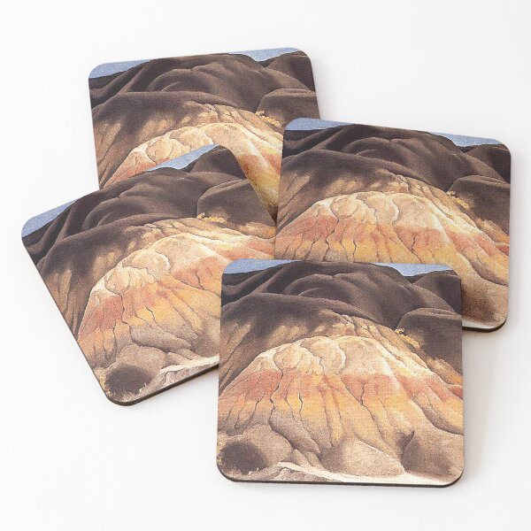 Item preview, Grey hills landscape new mexico out of back mary's by georgia O'keeffe  designed and sold by Golido.