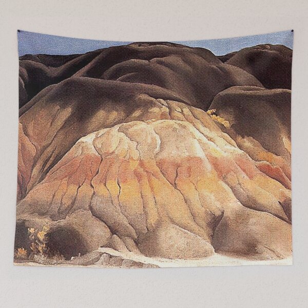 Item preview, Grey hills landscape new mexico out of back mary's by georgia O'keeffe  designed and sold by Golido.