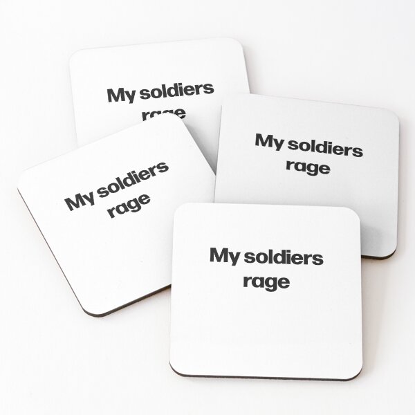 Item preview, my soldiers rage anime gym motivation quote designed and sold by designsbyted.