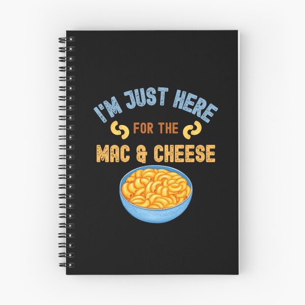 Item preview, I'm Just Here For The Mac and Cheese Funny Food Humor designed and sold by Purple Fern Art.