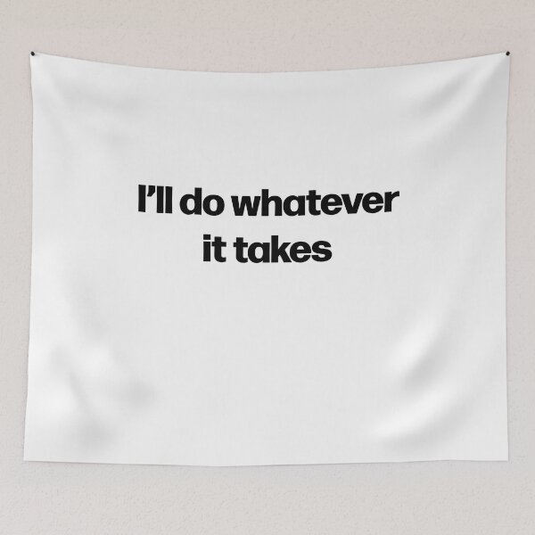 Item preview, whatever it takes anime gym motivation quote  designed and sold by designsbyted.