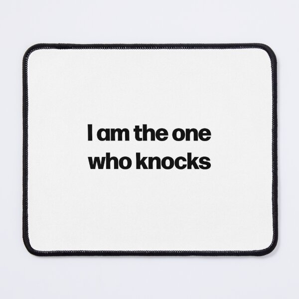 Item preview, I am the one who knocks gym motivation quote designed and sold by designsbyted.