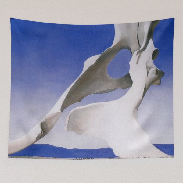 Item preview, Pelvis with the distance art of georgia O'keeffe art drawing  designed and sold by Golido.