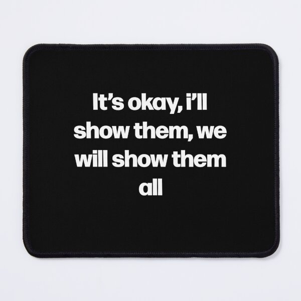 Item preview, we will show them all anime gym motivation quote  designed and sold by designsbyted.