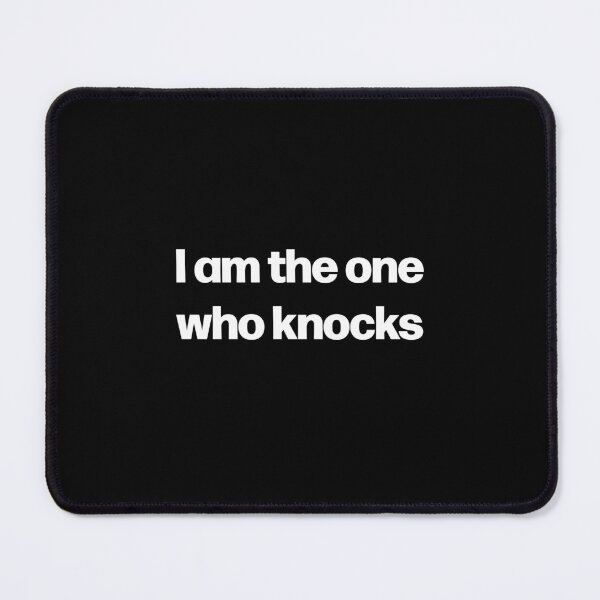 Item preview, I am the one who knocks gym motivation quote designed and sold by designsbyted.