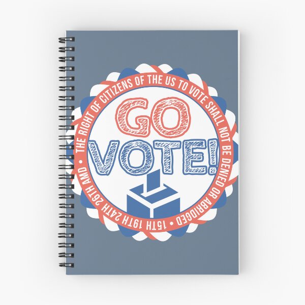 Item preview, Ballot Box Go Vote! RedBlue, Ribbon designed and sold by bfwilson.