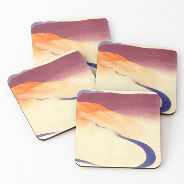 Item preview, Road to the ranch art by georgia O'keeffe classic painting  designed and sold by Golido.