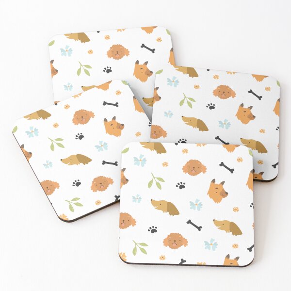 Item preview, Seamless dog pattern designed and sold by Pea Fitness.