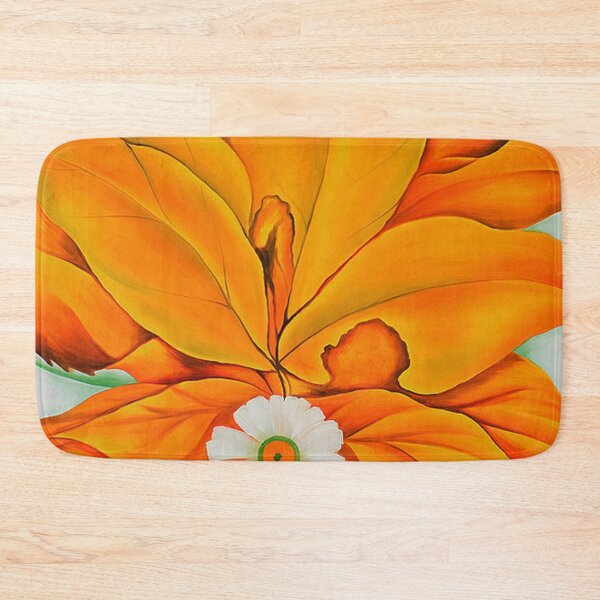Item preview, Canna red and orange art by georgia O'keeffe classic painting  designed and sold by Golido.