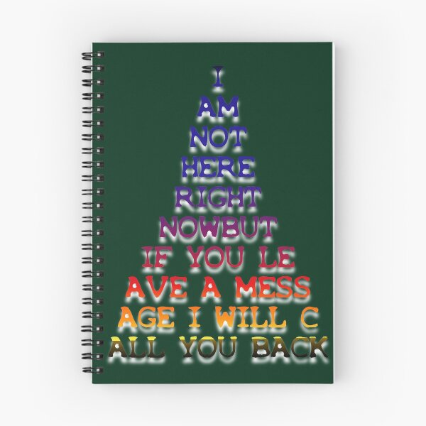 Item preview, "I Am Not Here ...Leave A Message..." Design designed and sold by muz2142.