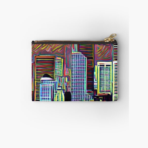 Item preview, Downtown Seattle in Colorful Cityscape Abstracts designed and sold by Wernher Krutein.