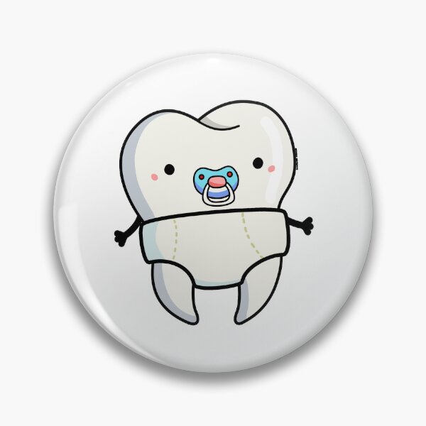 Item preview, Cute Baby Tooth designed and sold by StickersAndStuff.