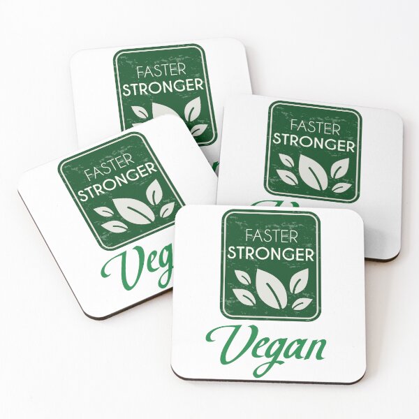 Item preview, Faster Stronger Vegan designed and sold by MrJArts.